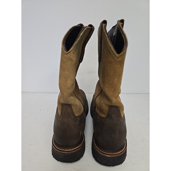 Thorogood Men's 11" Composite Toe WP Western Wellington U.S.A. 804-4338 11D - Picture 3 of 8